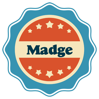 Madge labels logo