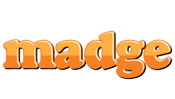 Madge orange logo