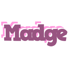 Madge relaxing logo