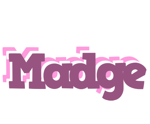Madge relaxing logo