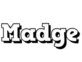 Madge snowing logo