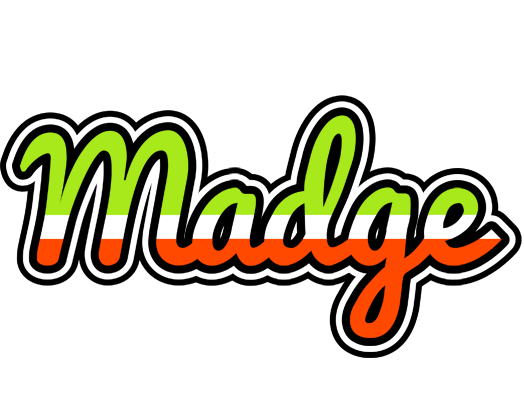 Madge superfun logo