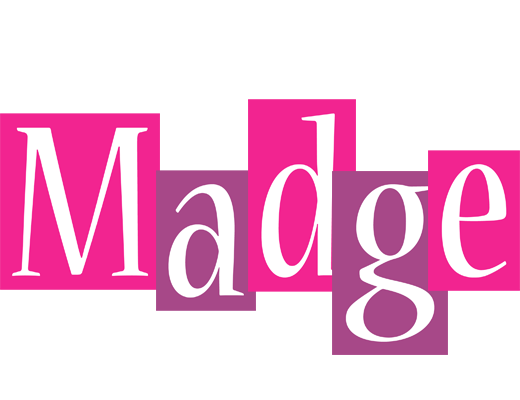 Madge whine logo