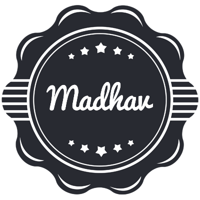 Madhav badge logo