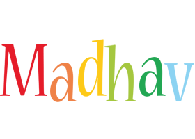 Madhav birthday logo