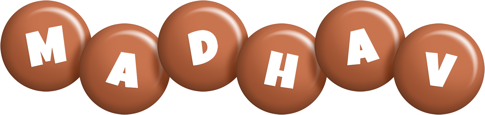 Madhav candy-brown logo