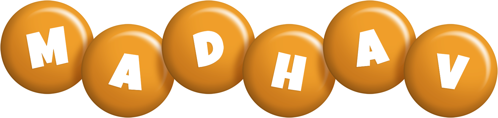 Madhav candy-orange logo