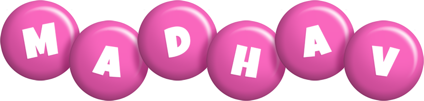 Madhav candy-pink logo