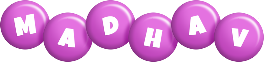 Madhav candy-purple logo