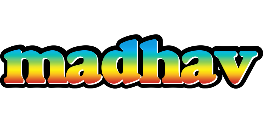 Madhav color logo