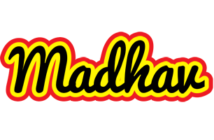 Madhav flaming logo