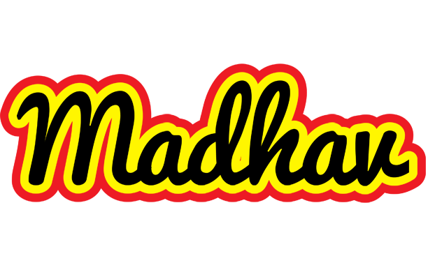 Madhav flaming logo