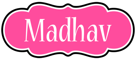 Madhav invitation logo