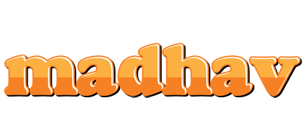 Madhav orange logo