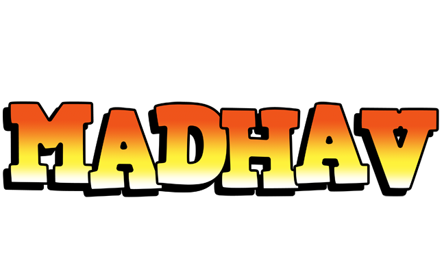Madhav sunset logo