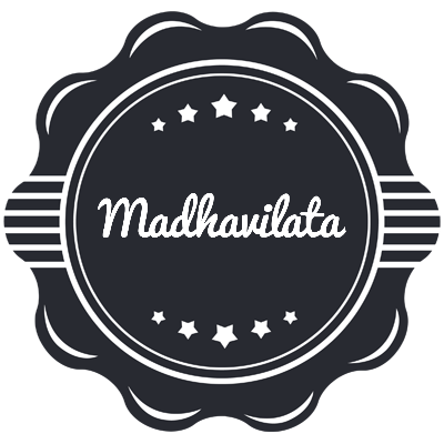 Madhavilata badge logo