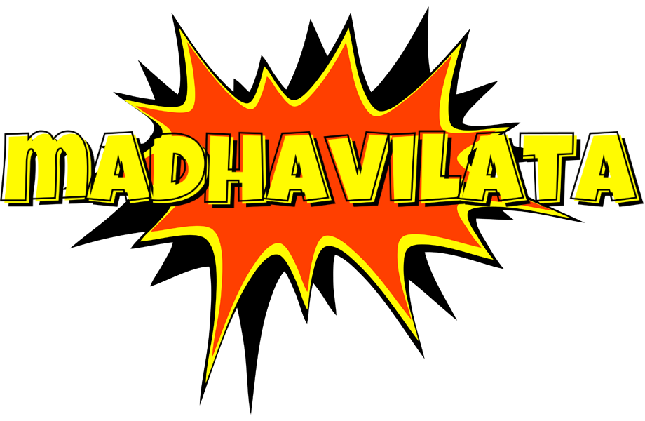 Madhavilata bazinga logo