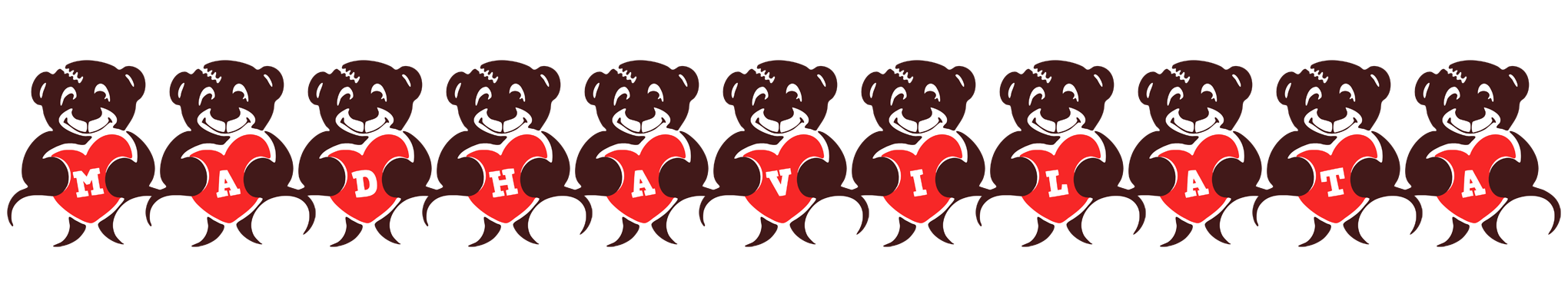 Madhavilata bear logo