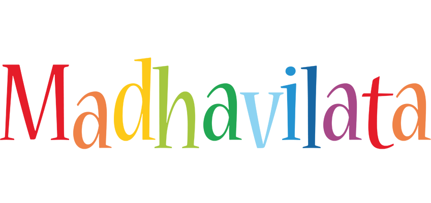 Madhavilata birthday logo