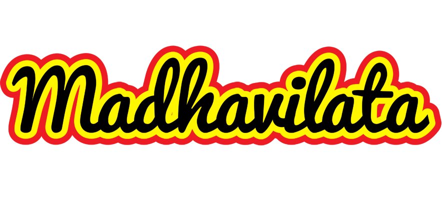 Madhavilata flaming logo