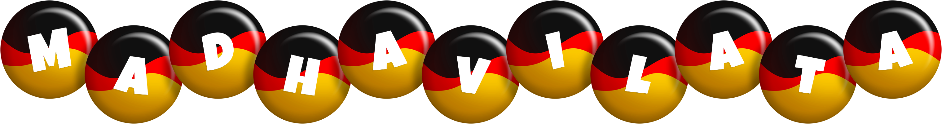 Madhavilata german logo