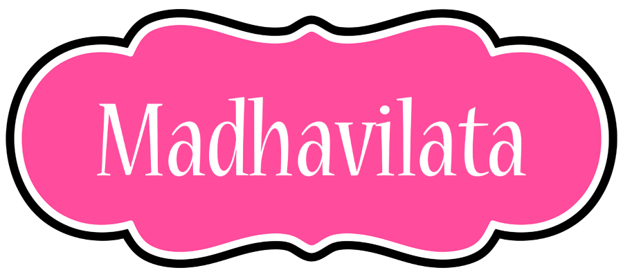 Madhavilata invitation logo