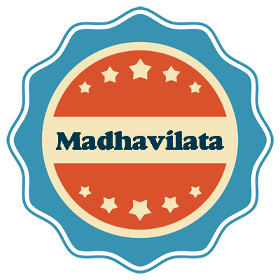 Madhavilata labels logo
