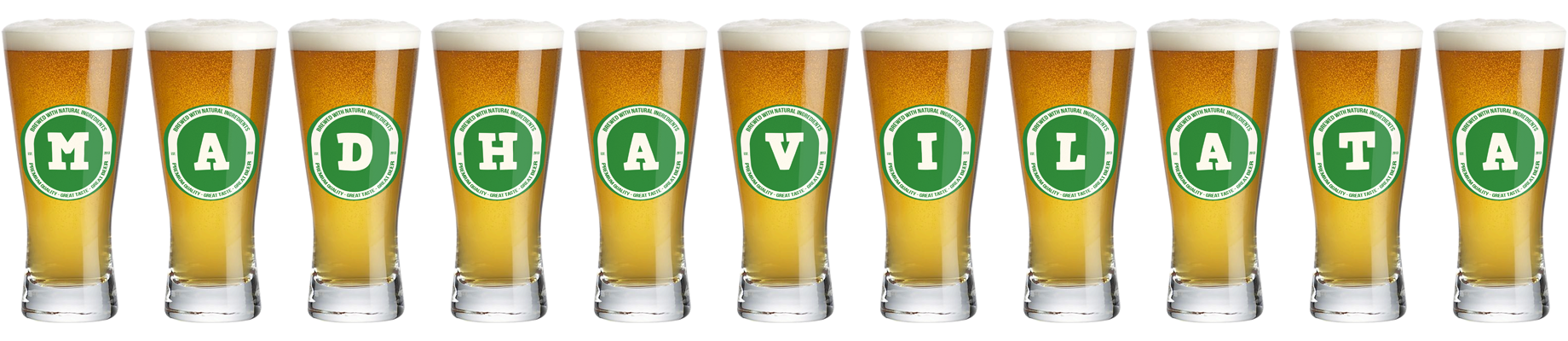Madhavilata lager logo