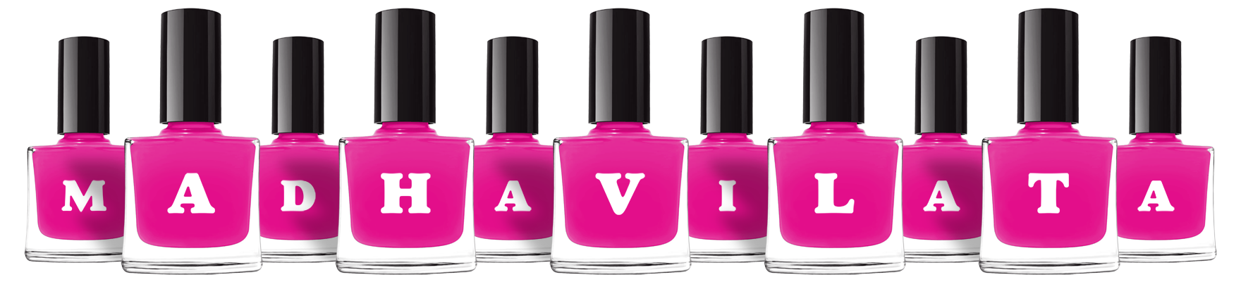 Madhavilata nails logo