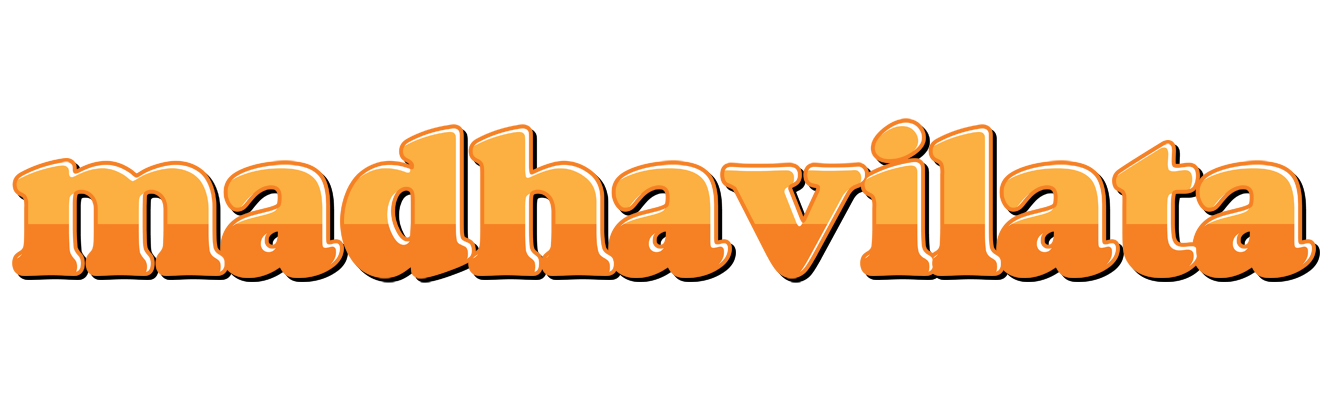Madhavilata orange logo