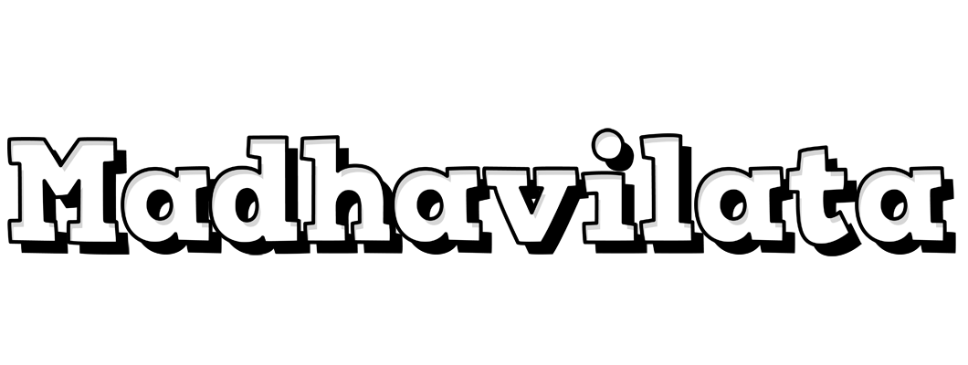 Madhavilata snowing logo