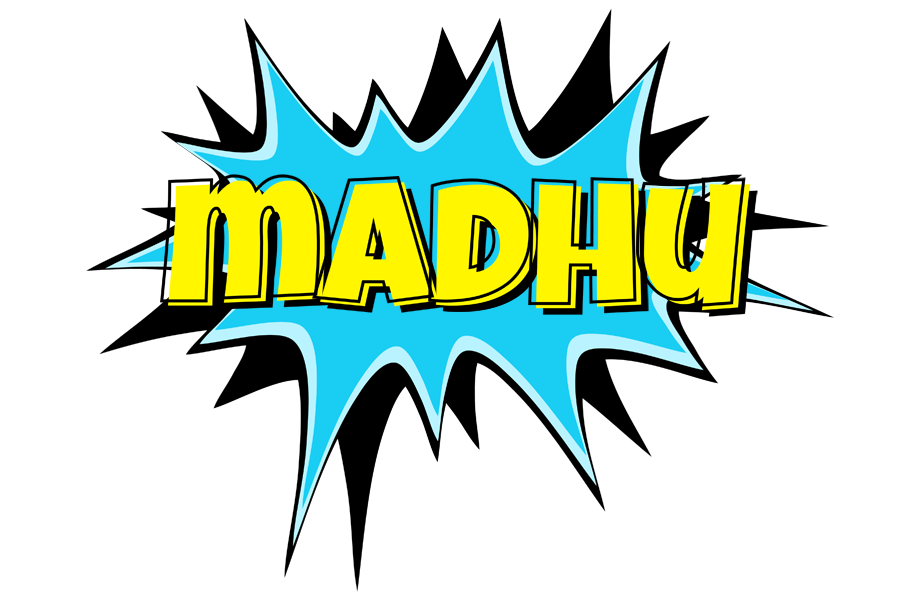 Madhu amazing logo
