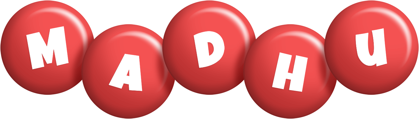 Madhu candy-red logo