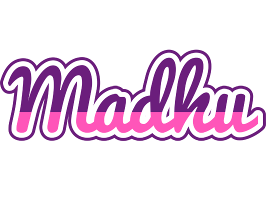 Madhu cheerful logo