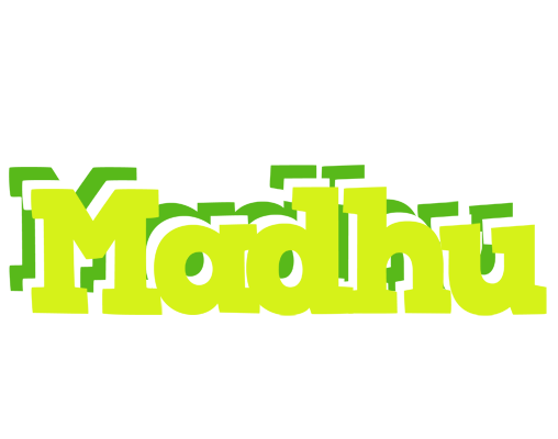 Madhu citrus logo