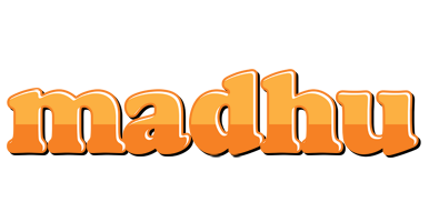 Madhu orange logo