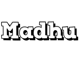 Madhu snowing logo