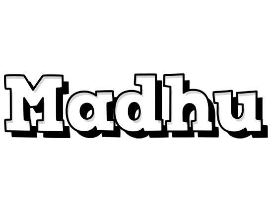 Madhu snowing logo
