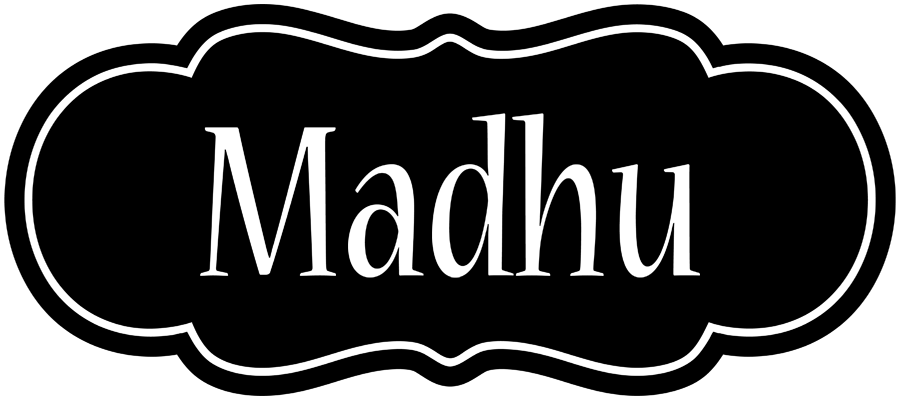Madhu welcome logo