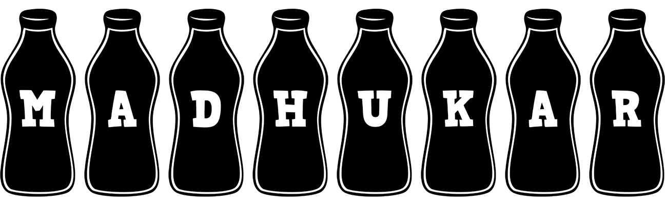 Madhukar bottle logo
