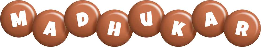 Madhukar candy-brown logo