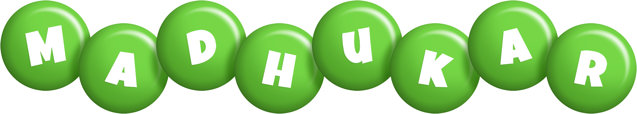Madhukar candy-green logo