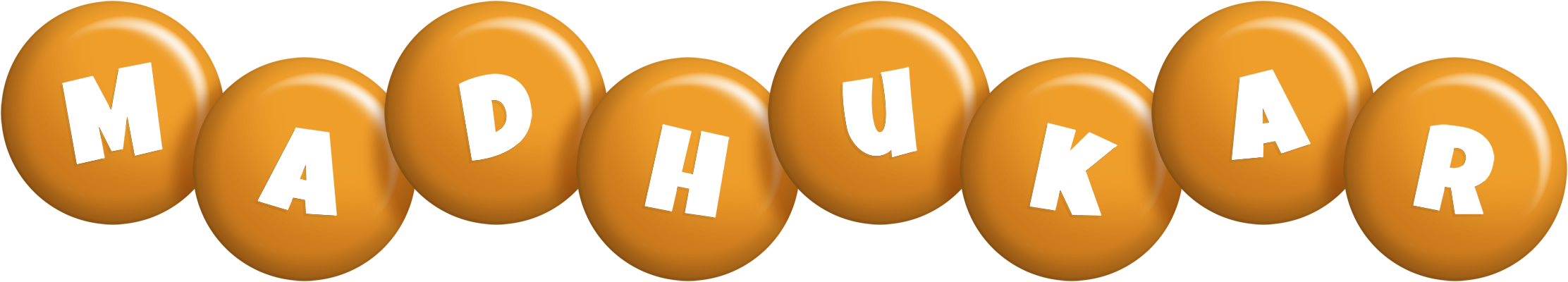 Madhukar candy-orange logo
