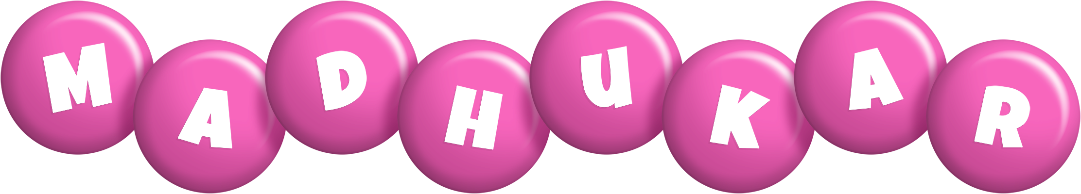 Madhukar candy-pink logo