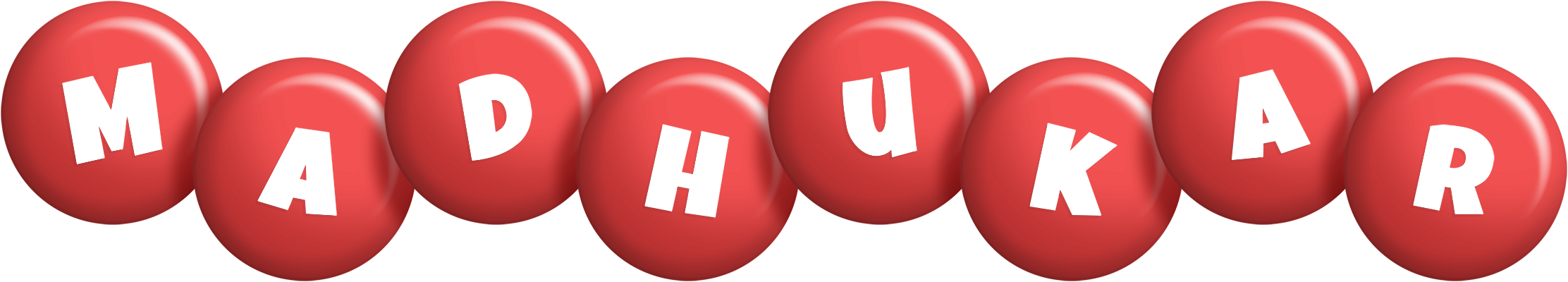 Madhukar candy-red logo