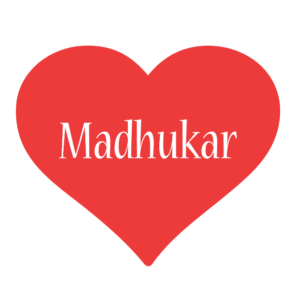 Madhukar love logo