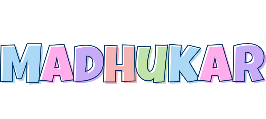 Madhukar pastel logo