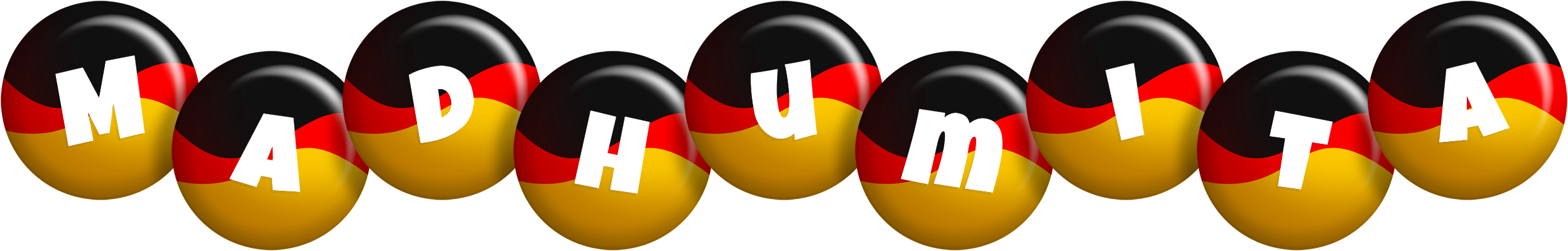 Madhumita german logo