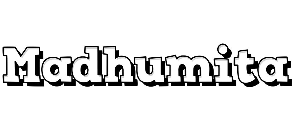 Madhumita snowing logo