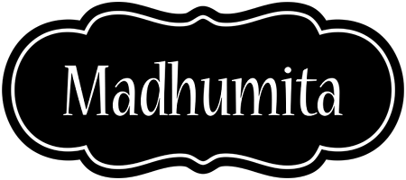 Madhumita welcome logo